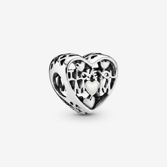 Pandora Jewelry - Pandora I Love You Mom Heart Charm Pandora Jewelry - Pandora I Love You Mom Heart Charm